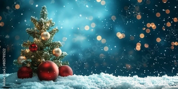 Fototapeta Christmas background