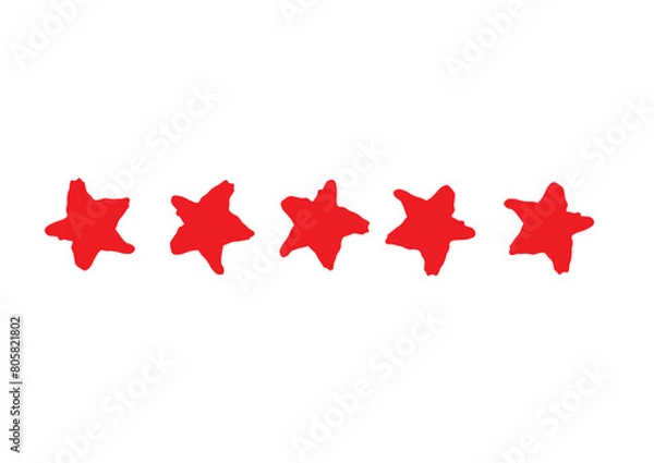 Fototapeta 빨간펜21-07A-05. 별