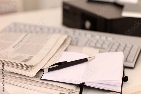 Obraz Redaktions Arbeitsplatz