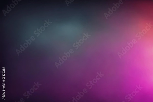 Fototapeta Abstract gradient smooth Bokeh blck color background image