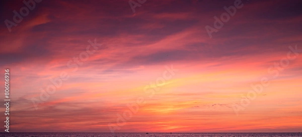 Obraz Cielo con nubes altas 
