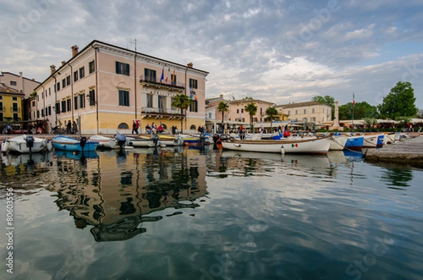 Obraz Abend in Bardolino