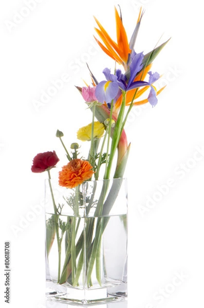 Fototapeta Bouquet of various flowers