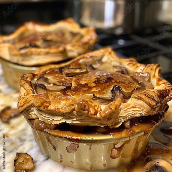 Obraz baked apple pie