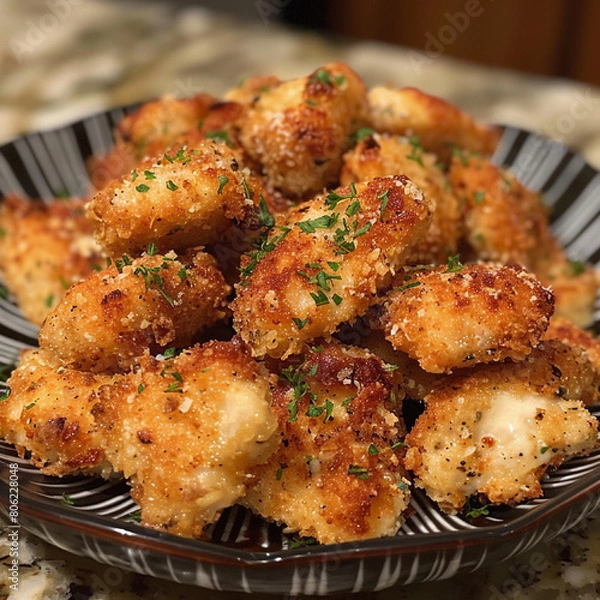 Obraz chicken piece with Parmesan 