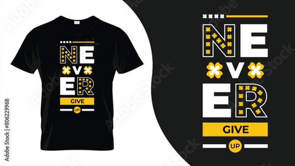 Obraz Typography t-shirt design template