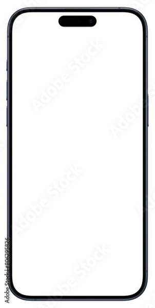 Fototapeta iPhone 15 Pro Max Blue Titanium