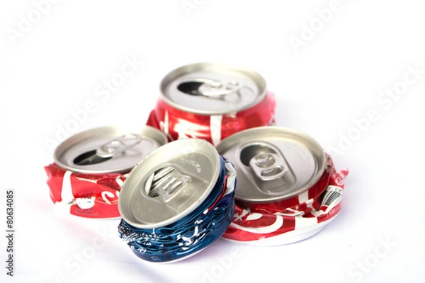 Fototapeta recycle can