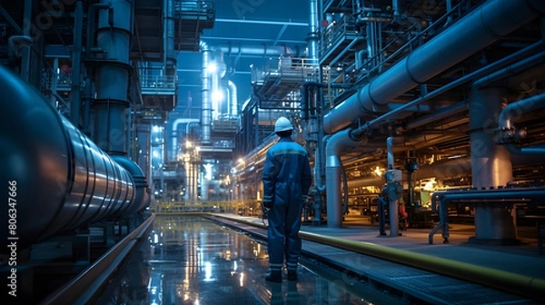 Obraz industrial worker