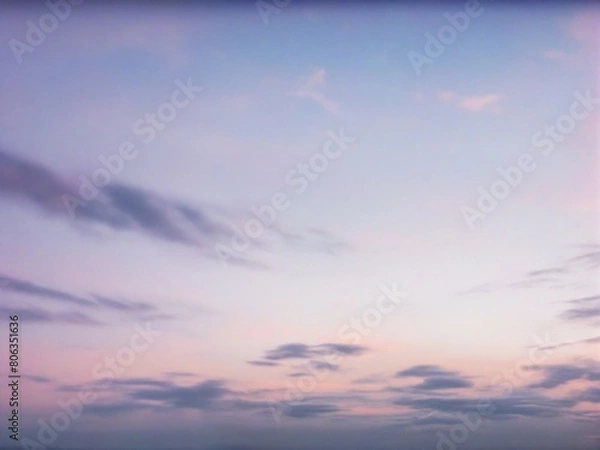 Obraz sunset in the sky