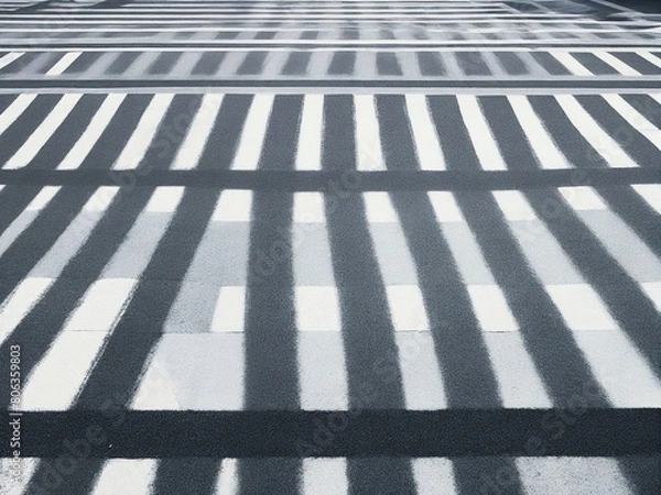 Obraz black and white lines