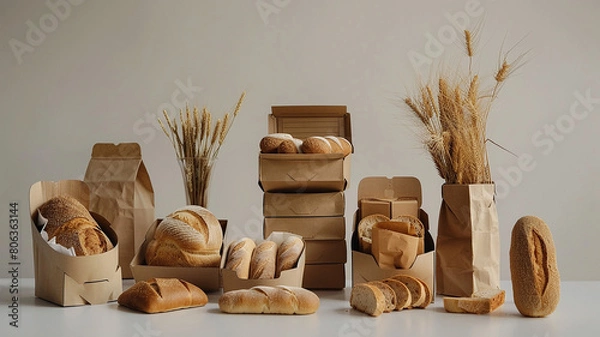 Obraz Bread Packaging