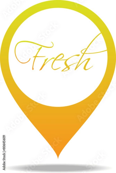 Fototapeta Fresh badge