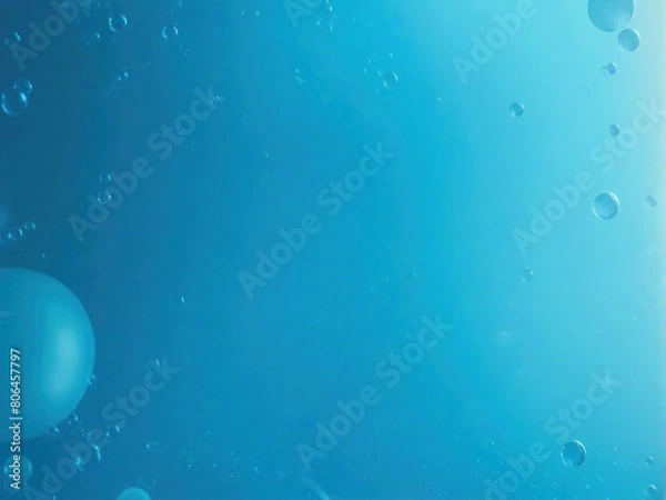 Obraz bubbles in water