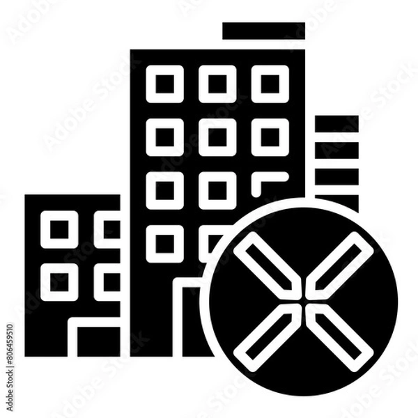 Fototapeta Enterprise Nexus icon