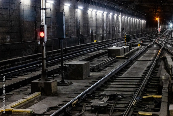 Fototapeta 地下トンネル