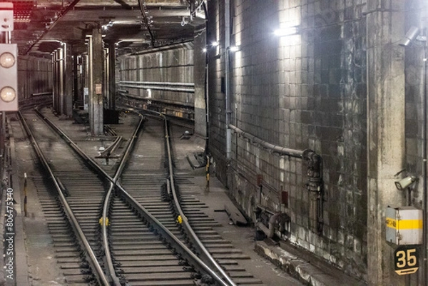 Fototapeta 地下トンネル