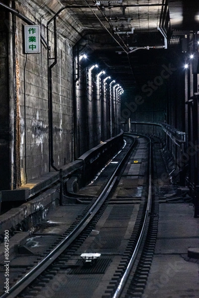 Fototapeta 地下トンネル