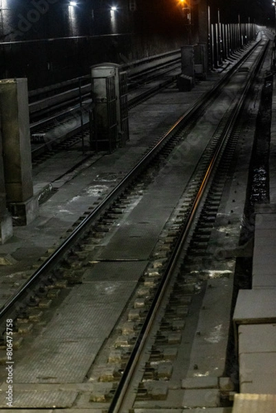 Fototapeta 地下トンネル