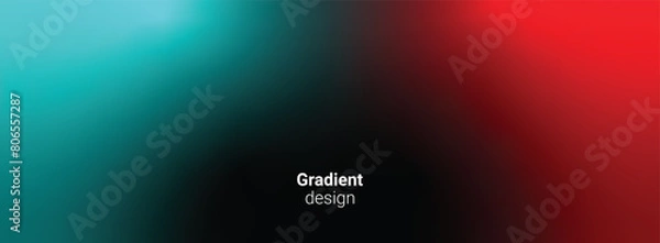 Fototapeta Abstract Gradient vector. Creative design for background, cover, wallpaper, social media, branding and poster.
