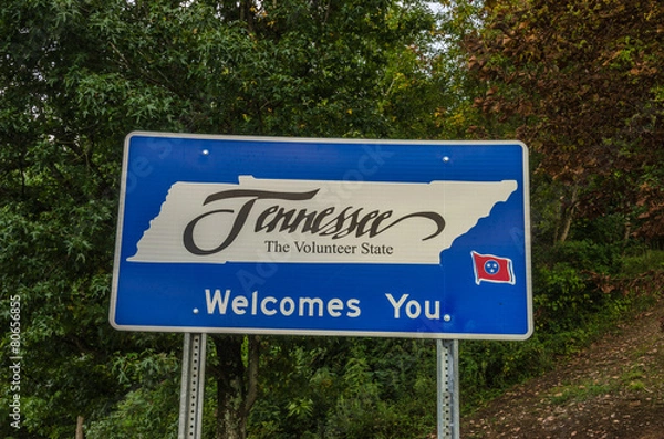 Obraz Tennessee Welcome Sign