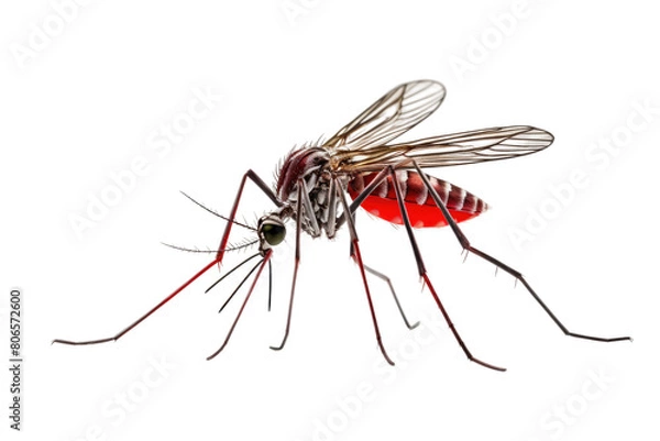 Fototapeta The Stealthy Intruder on White or PNG Transparent Background.