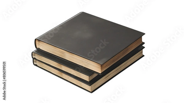 Obraz old book isolated on white