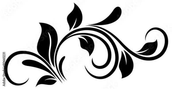 Fototapeta Flourish Element Design
