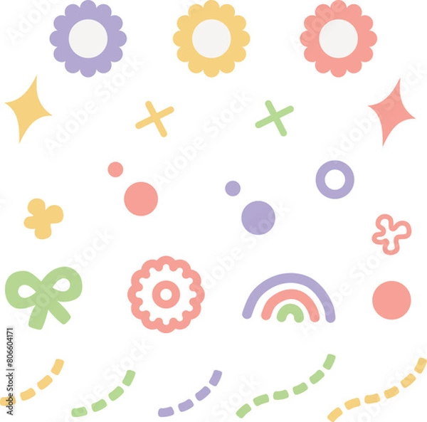 Obraz cute decoration print 