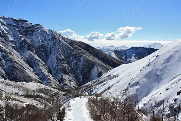 Obraz montagnes de l'Alborz, Iran