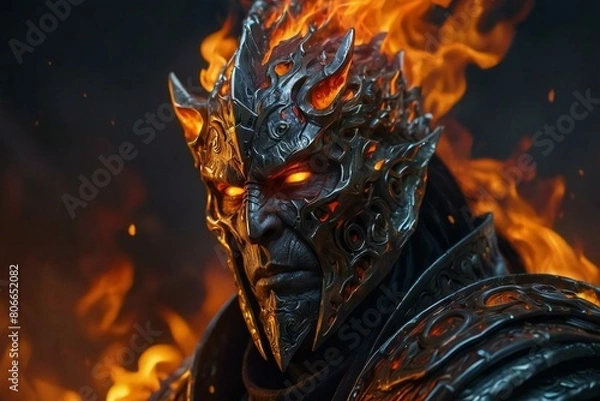 Obraz Fire Lord Generative AI