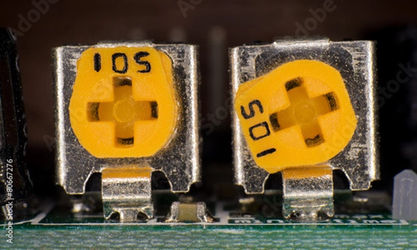 Fototapeta Potentiometers