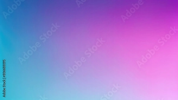 Fototapeta Cyan, purple, and pink color gradients grainy background
