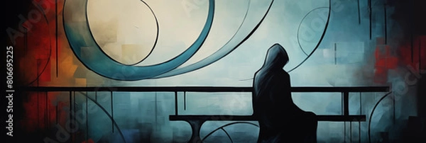 Obraz abstract solitude