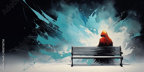 Obraz Solitude in the Storm