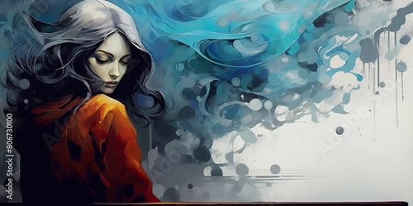 Obraz Anxiety Portrait 