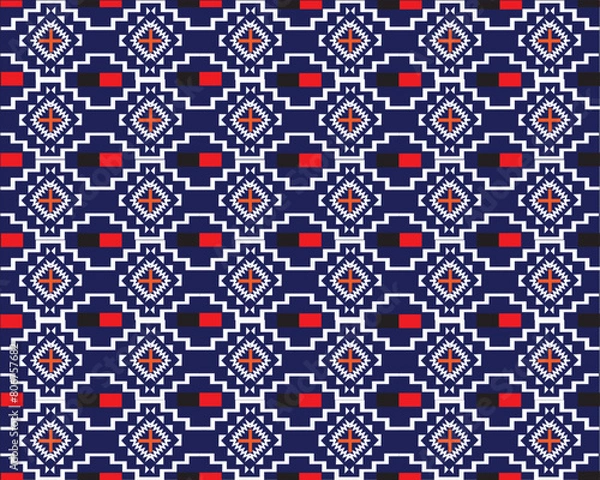 Fototapeta seamless pattern geometric background or wallpaper