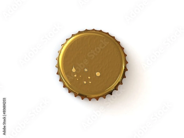 Obraz cap bottle drink