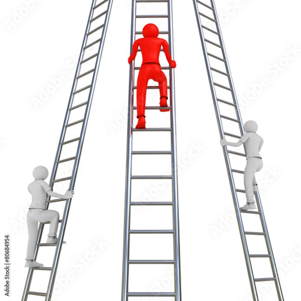 Fototapeta Ladder Rivalry