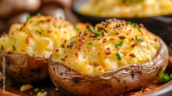 Obraz Baked Potato or Jacket potato