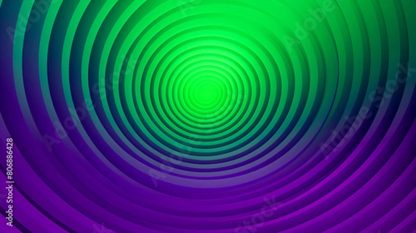 Fototapeta Abstract purple and green banner background with swirl texture, copy space for text