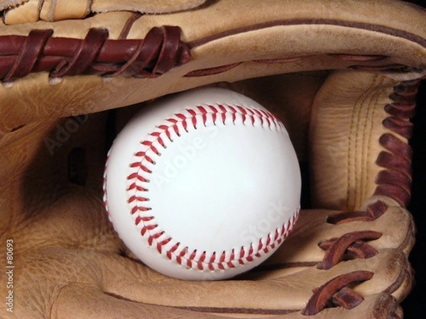 Obraz baseball and glove