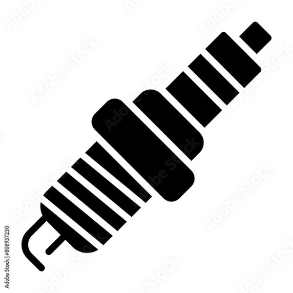 Fototapeta Spark Plug Icon