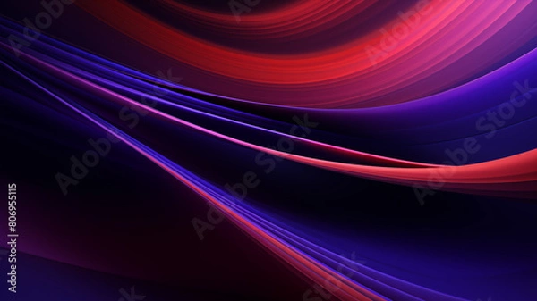 Fototapeta Abstract artistic 3D dynamic gradient background picture	
