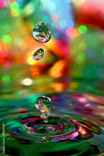 Obraz Kolorowy dżin