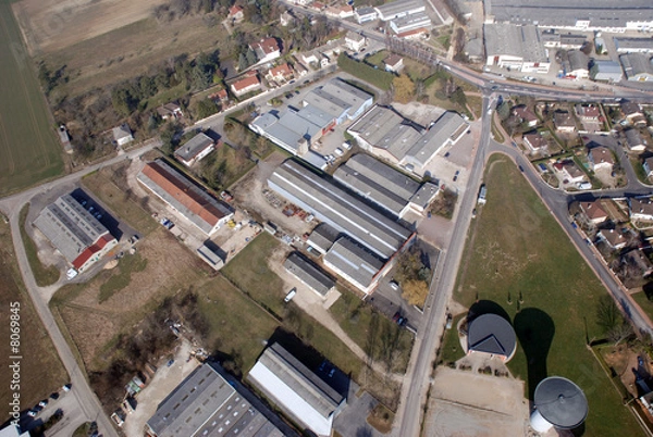 Obraz Zone industrielle