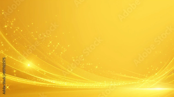 Fototapeta yellow abstract background with waves