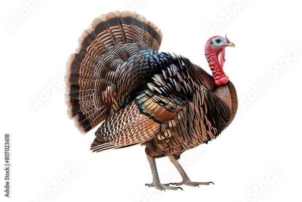 Obraz Turkey bird isolated on transparent background