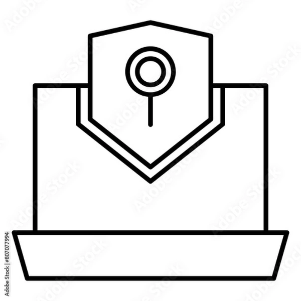 Fototapeta Cloud Computing Icon.