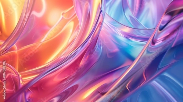 Fototapeta background abstract glass overflow glare